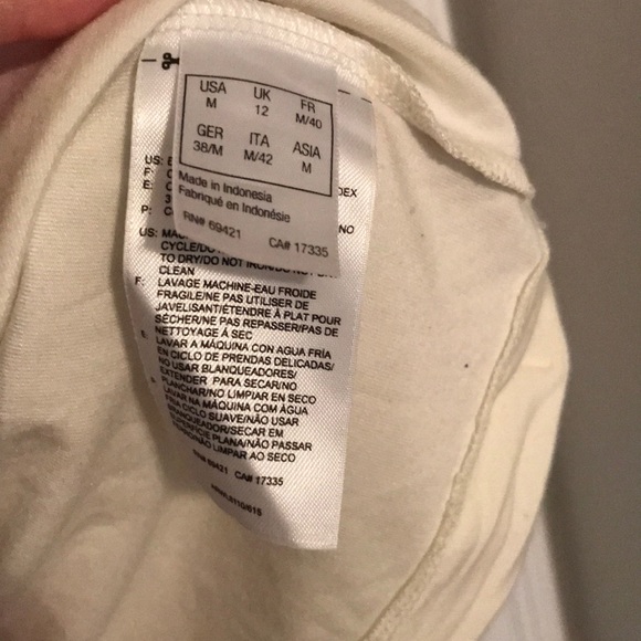 RBK Reebok Red and White Striped Top - Picture 5 of 5